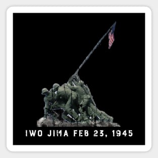 IWO JIMA PACIFIC WORLD WAR II Magnet